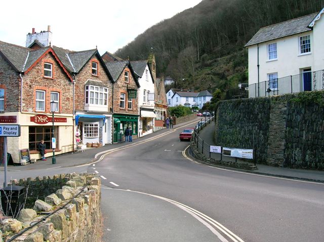 Lynmouth - A39 - west