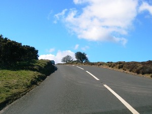 A39 west of Porlock Hill