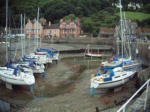 The Harbour at Porlock Weir by Martyn Hicks