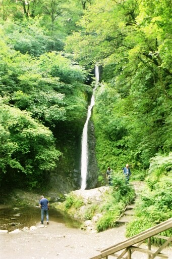 Waterfall, Lydford Gorge