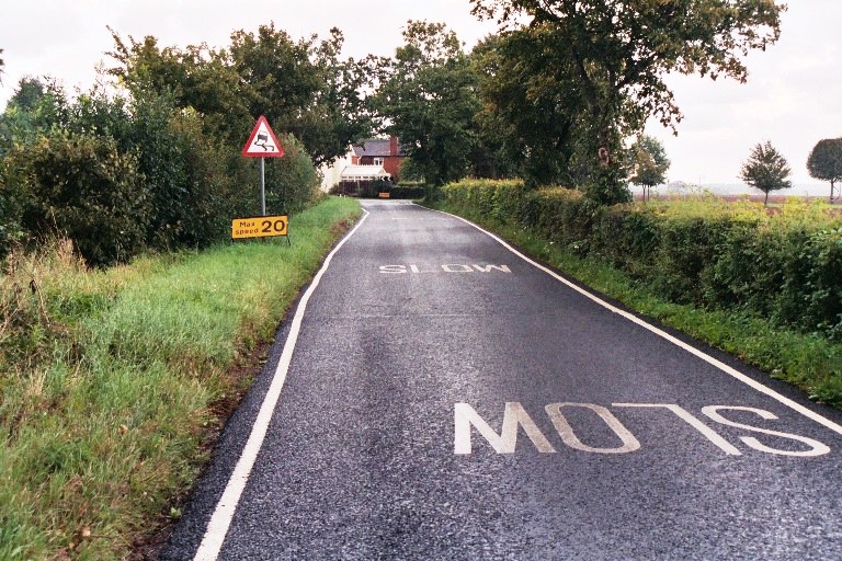Little Sampford - Newly Surfaced Road