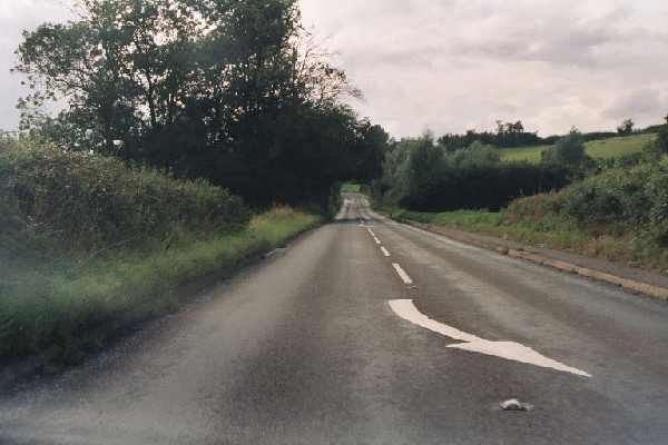 Overtaking section, B1004, Widford