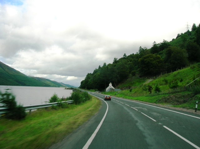 A82 at Loch Lochy