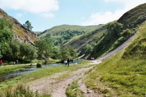 Dovedale - east bank of the River Dove